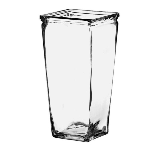 Tapered Vase 4”x4”x9” Clear - CLEAR10