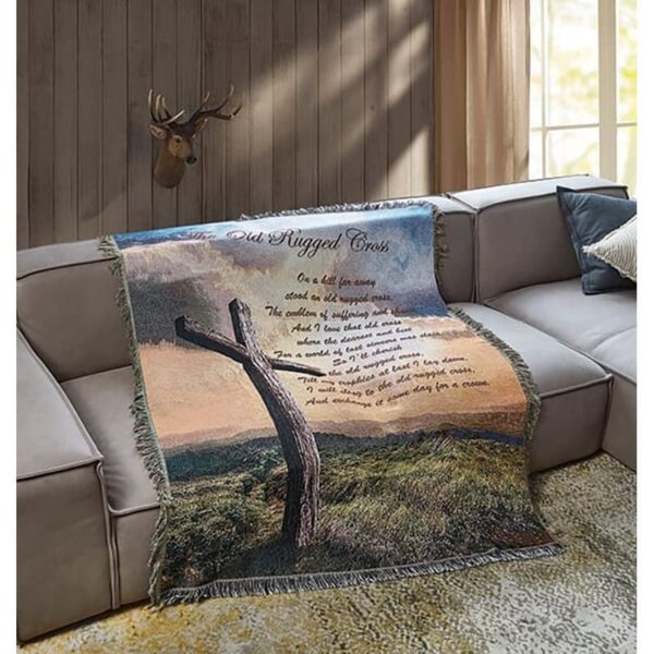 TQT5401 Tapestry Throw - Old Rugged Cross