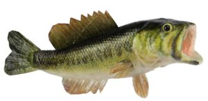 MK2085 8.25"small LARGEMOUTH BASS Fish