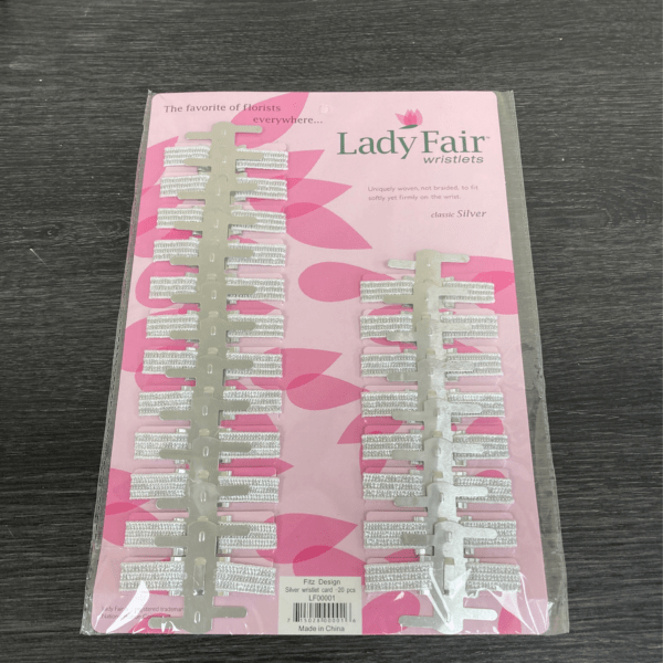 LF00001 Silver Wristlet Card - 20/pc