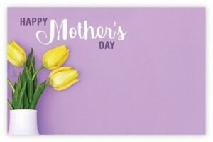 AC5141 CAPRI/MOTHERSDAY/YLWTULIP - 50/pack