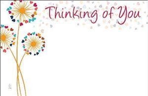 AC5100 Capri/THINKING OF YOU - 50/pack