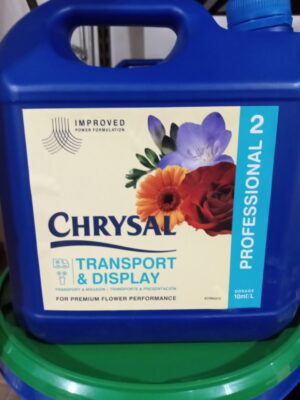 chrysal professional 2 transport and display 1gal