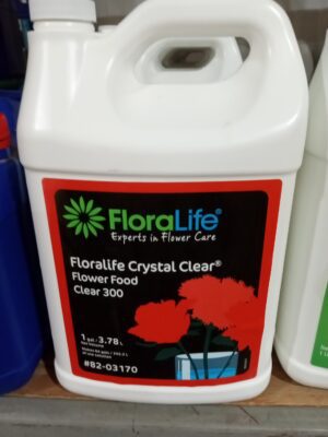 82-03170 flora life crystal clear flower food/clear300/1gal