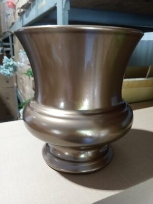 80-12-175 7 3/4" designer urn antique brass