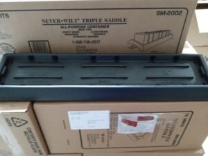 never wilt triple saddle 4 count box