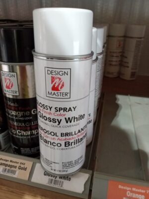 design master glossy white flower dye