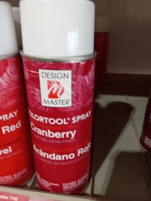 design master color tool spray/cranberry