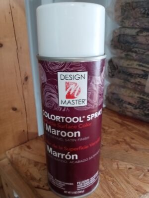 design master color tool spray/maroon