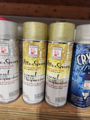 Design Matter/ Glitter Spray Gold