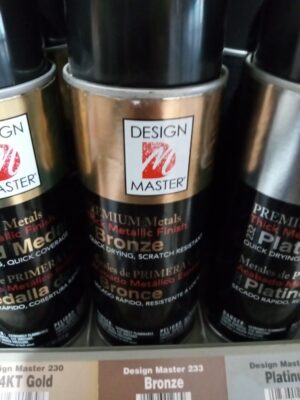 design master thick metallic finish/bronze