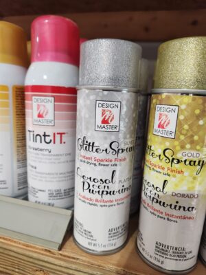 Design Master/ Glitter Spray Silver