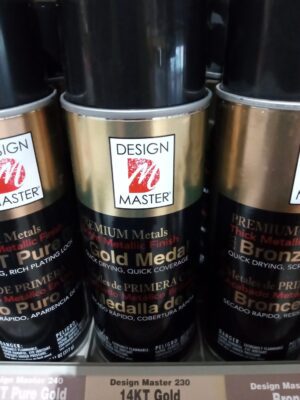 design master bright metallic finish/gold medal