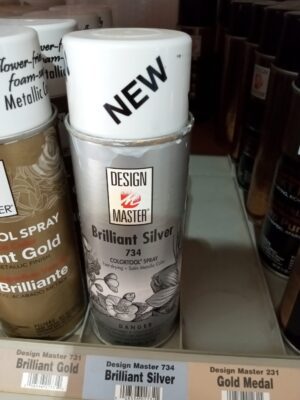 design master satin metallic/brilliant silver