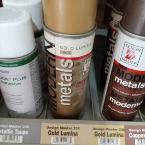modern metals metallic finish/gold lumina