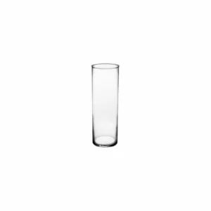 C975 9" Cylinder Vase  - Clear 12/cs