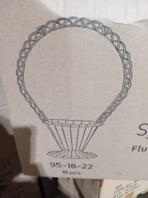 95-18-22 Fluted Basket 18/pc