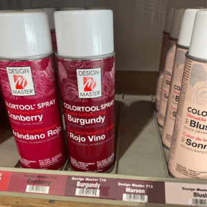 Design Master Spray Paint 710 Burgundy