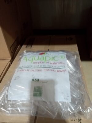 53 Aqua Tube Clear - 100/bg