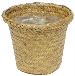 Pot Cover Basket Rolled Top Soft Side for 6" - C736