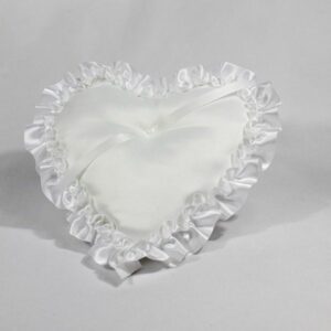 Heart Pillow w/ Satin Edge - 300
