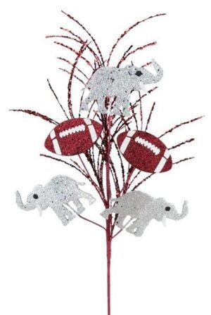 Football Elephant Pick - Crimson/White - MZ186745