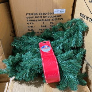 Colorado Spruce Garland 9’x12” - ZZZX5241