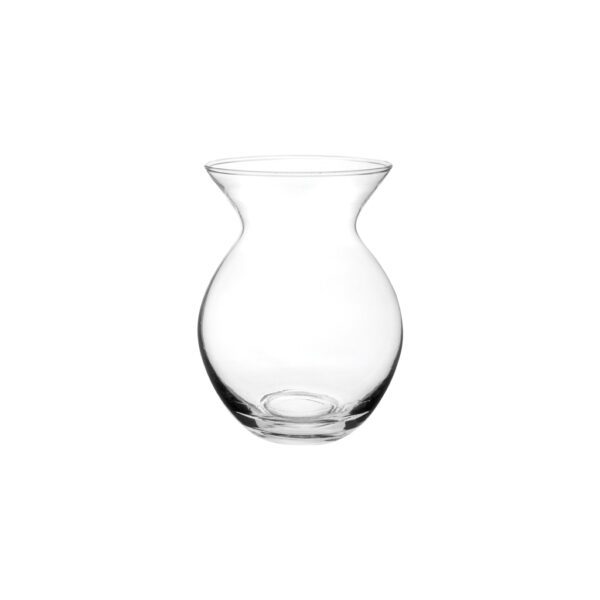 3028-12-09 6 1/2" Lulita Vase - Clear