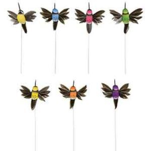 Humming Birds on Wire 6 Assorted 3" - HB03
