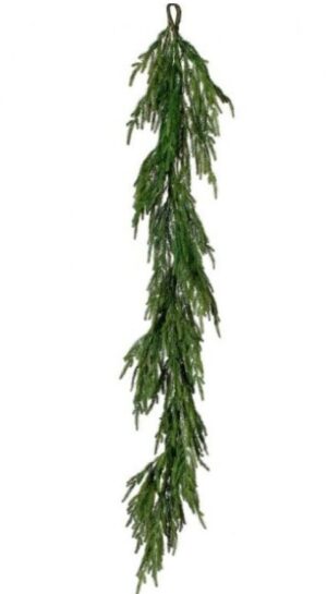 60" Natural Touch Norfolk Pine Garland Green - MTX58507