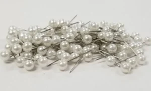 Pixie Pins 3/4" Pearl White x100 - MA1114-WH