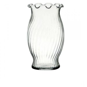 6 3/4 Fluted Ivy Bowls Clear 24/cs - C112