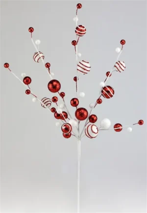 Christmas Peppermint Ball Spray - XS978846