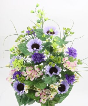 Mixed Bush x30 Wildflowers - GPB20430ORC/PUR/LIL