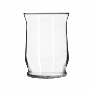 10 1/2" Hurricane Vase Clear x2 - 45-02709