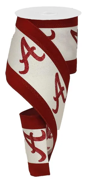 "A" Glitter Ribbon 3/1 4"x10yd - RG863527